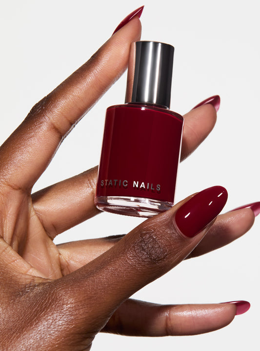 The 5 in 1 Static Deep Red Nail Growth Treatment
