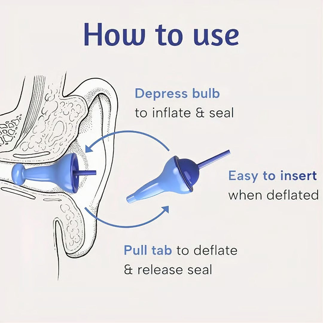 The World's First Fluid Inflatable Earplug