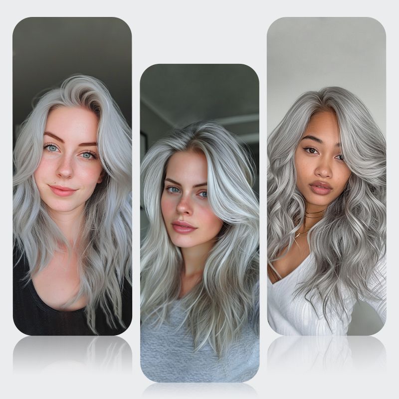 The Elhoe Silver Grey Dye