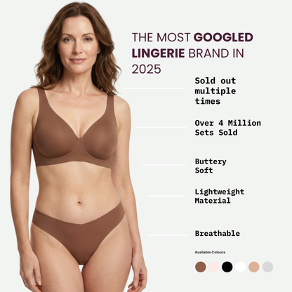 The Deep V Wireless Jelly Bra