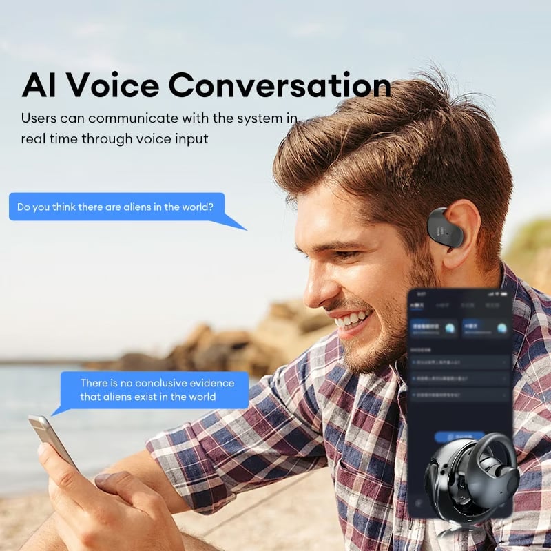 AI Translation T26 Pro MAX Wireless Bluetooth Translation Earbuds
