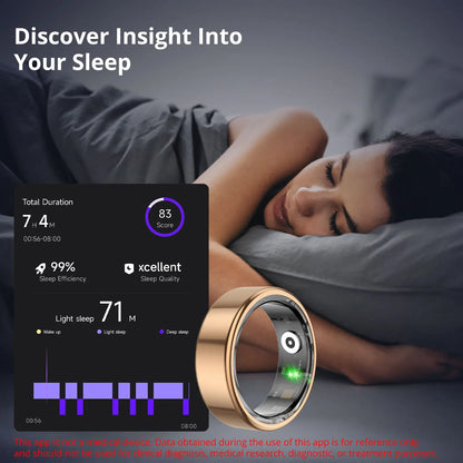 AuraSync™ - Smart Health Ring