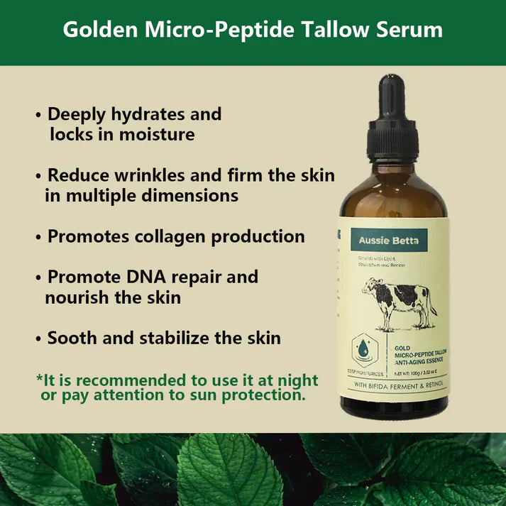 The Aussie Tallow Peptifde Serum