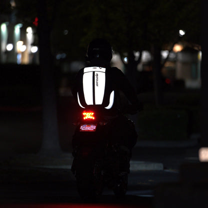 Insanely Reflective Motorcycle Backpack - Glowrider