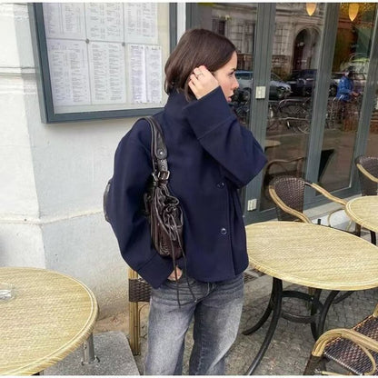 Women's Cozy Woolen Coat