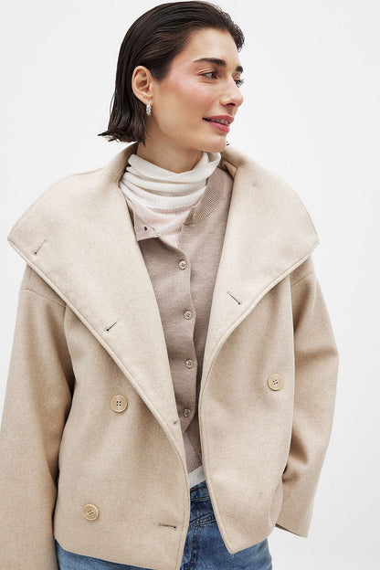 Women's Cozy Woolen Coat
