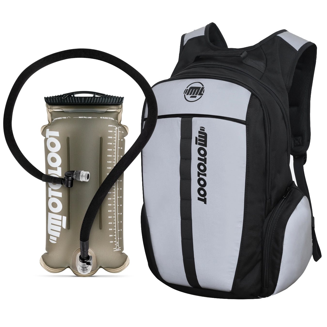 Insanely Reflective Motorcycle Backpack - Glowrider