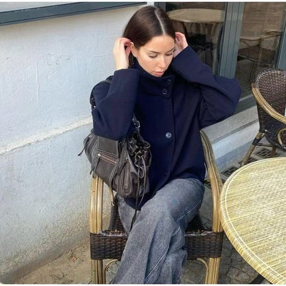 Women's Cozy Woolen Coat