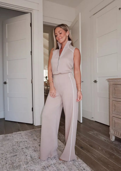 Airy Comfort Sleeveless Jumpsuit