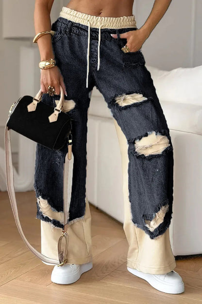Trendy Torn Jeans