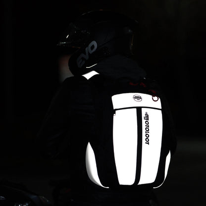 Insanely Reflective Motorcycle Backpack - Glowrider