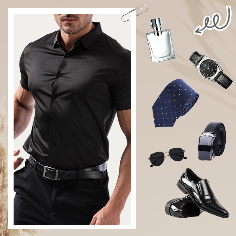Men's Easy Fit Stretch Shirt