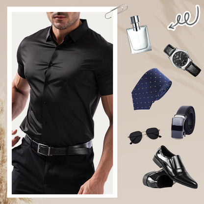 Men's Easy Fit Stretch Shirt