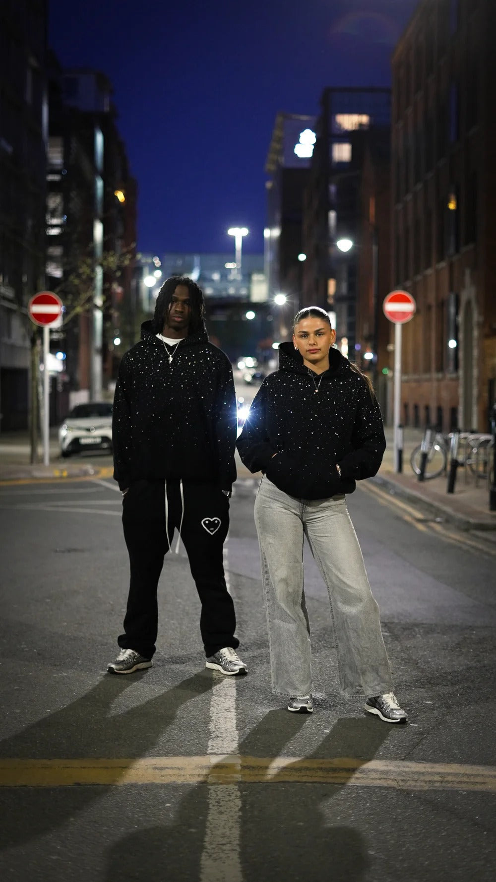 Rhinestone Galaxy Hoodie