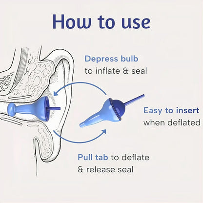 The World's First Fluid Inflatable Earplug